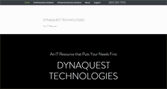 Desktop Screenshot of dynaquest.net